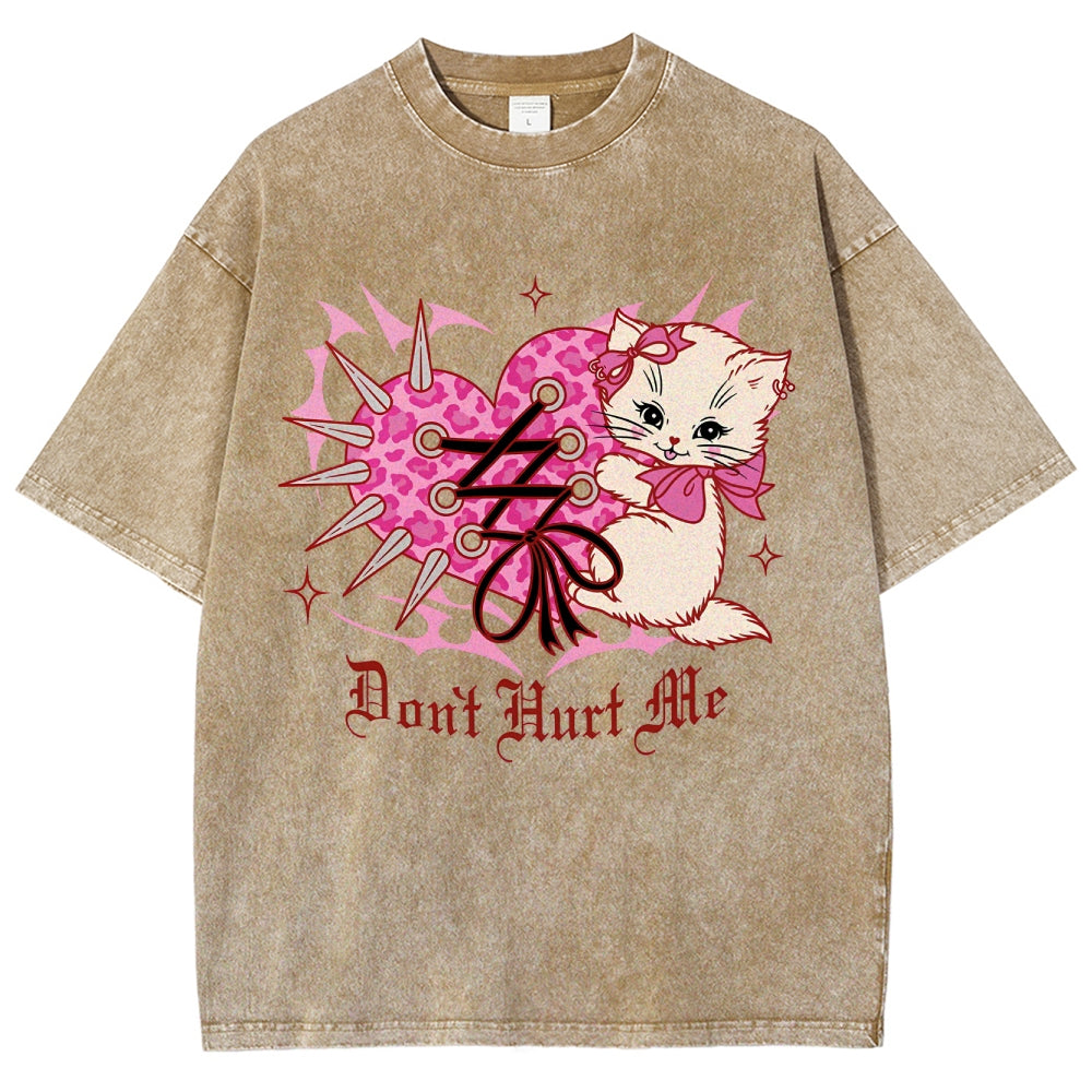 Don't Hurt Me Washed T-Shirt