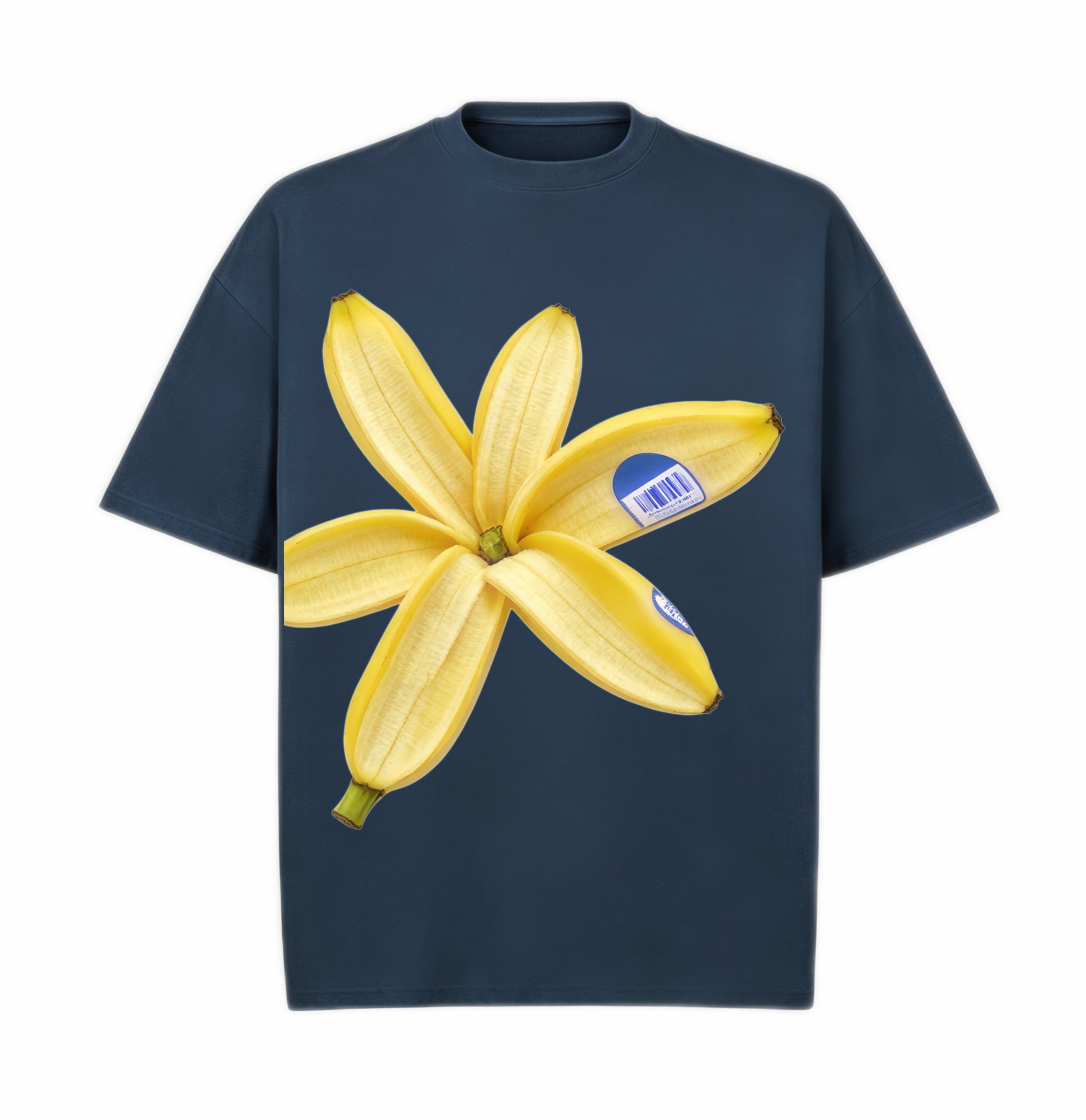 Blooming Banana Peel Classic Cotton T-Shirt
