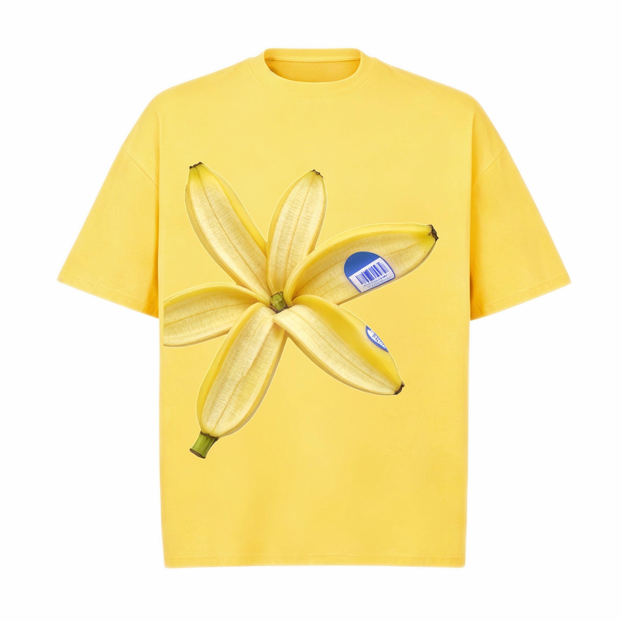 Blooming Banana Peel Classic Cotton T-Shirt