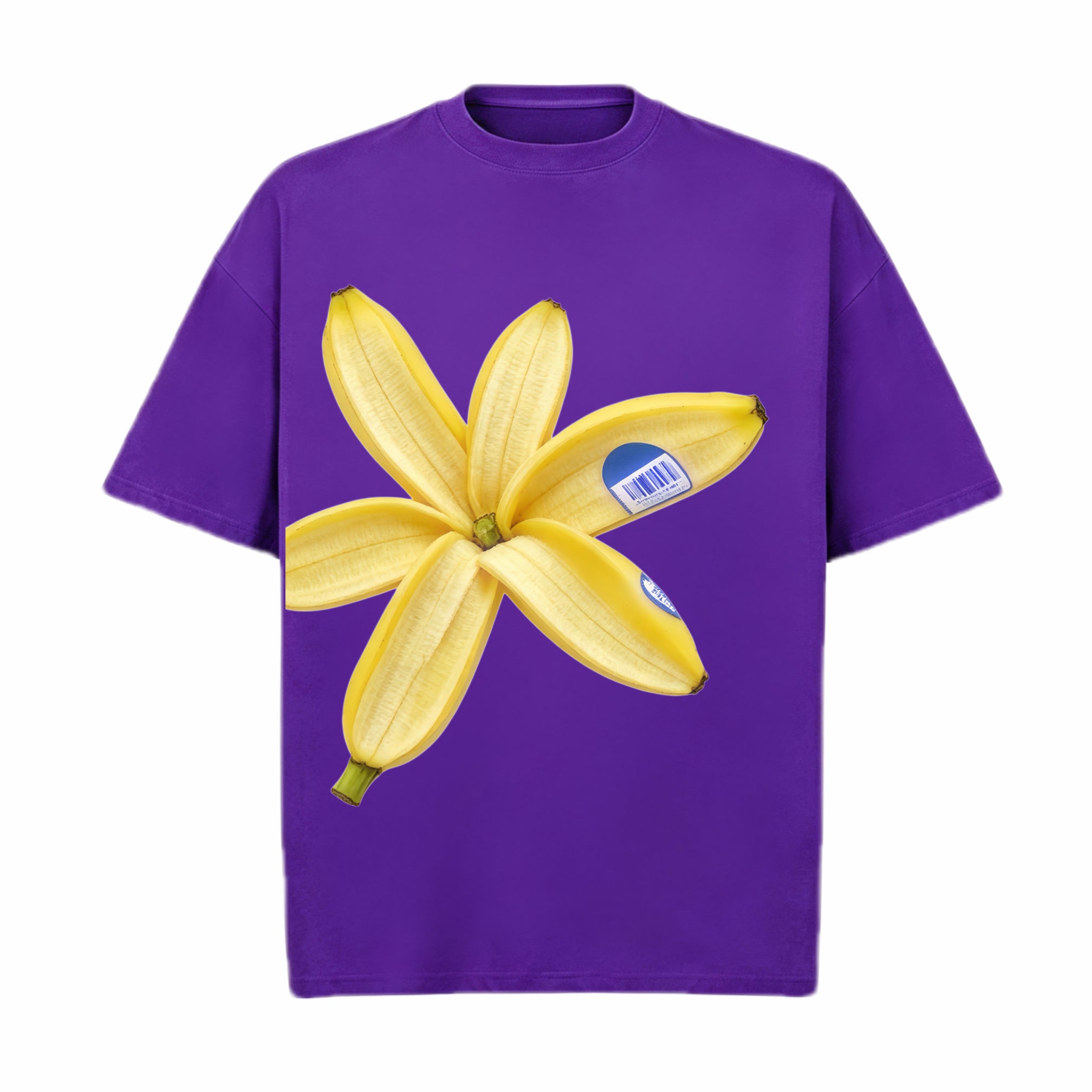 Blooming Banana Peel Classic Cotton T-Shirt