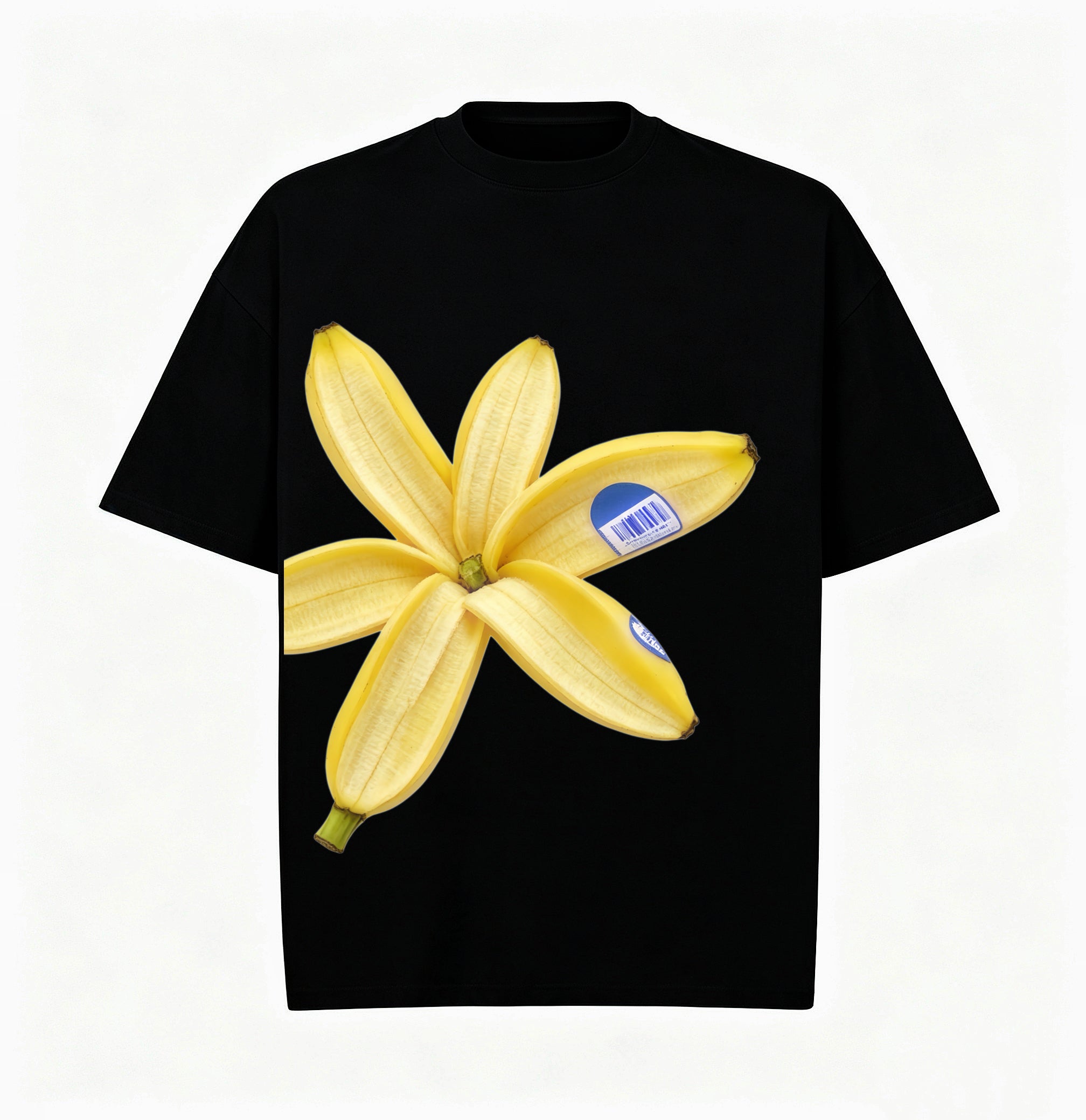 Blooming Banana Peel Classic Cotton T-Shirt