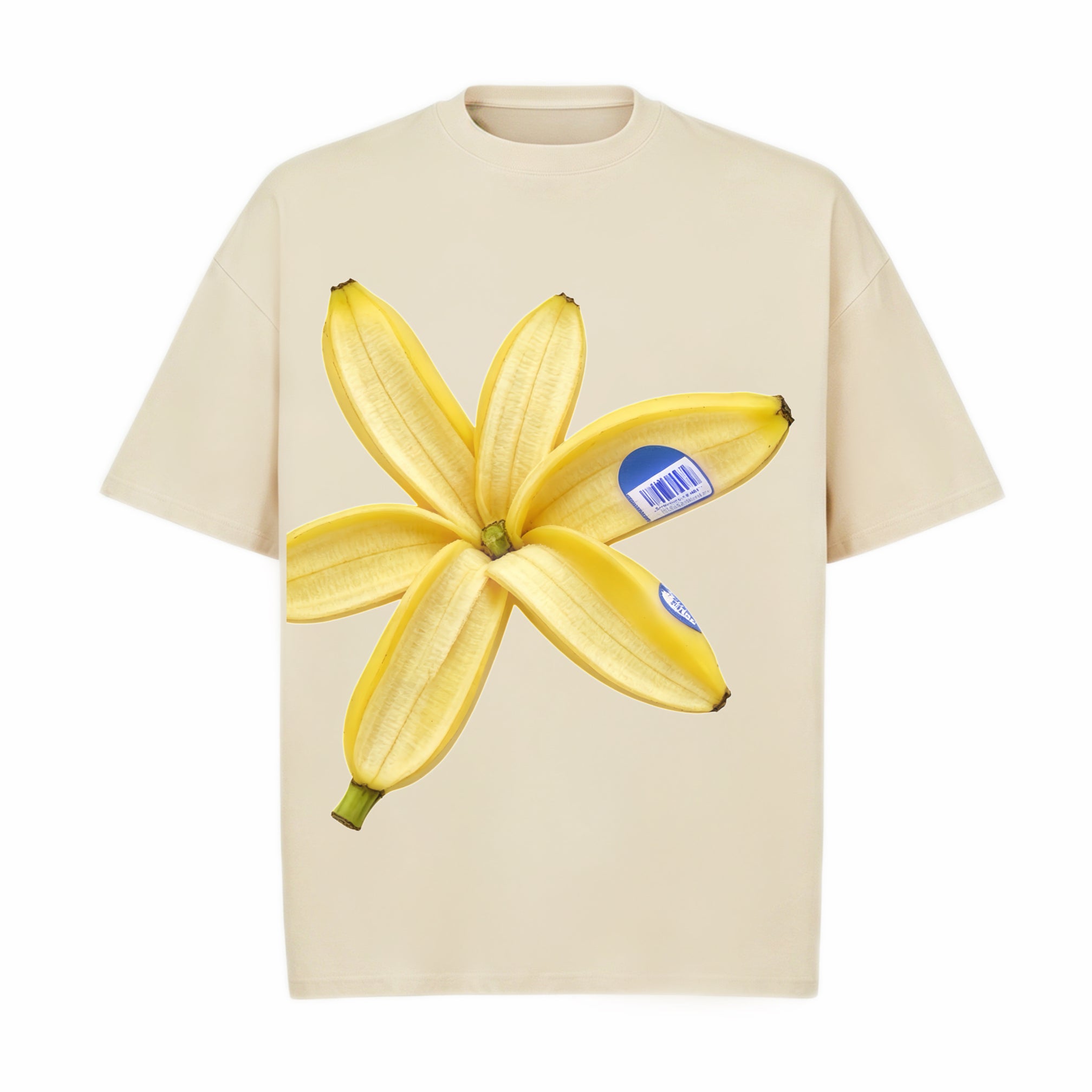 Blooming Banana Peel Classic Cotton T-Shirt