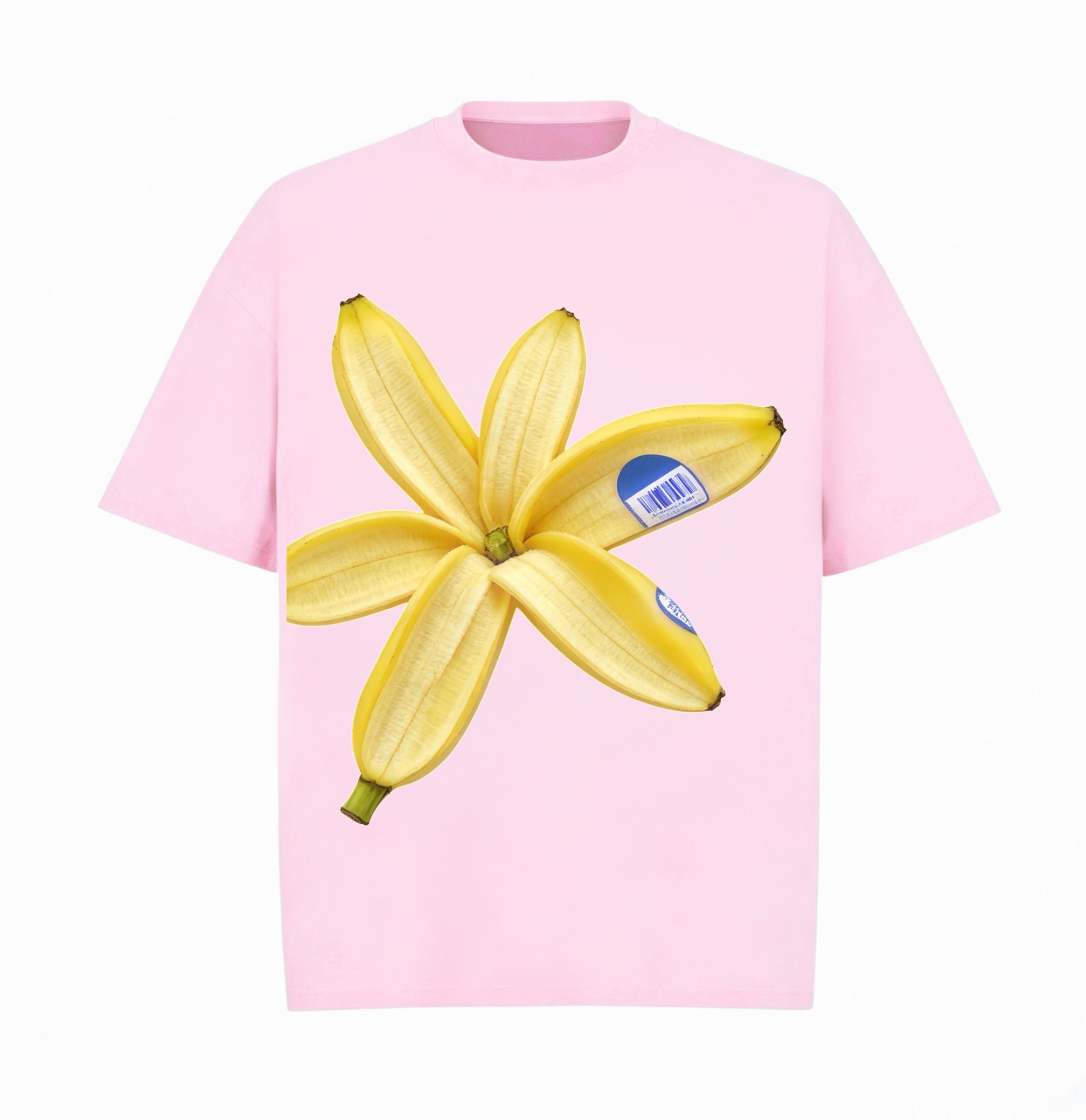 Blooming Banana Peel Classic Cotton T-Shirt