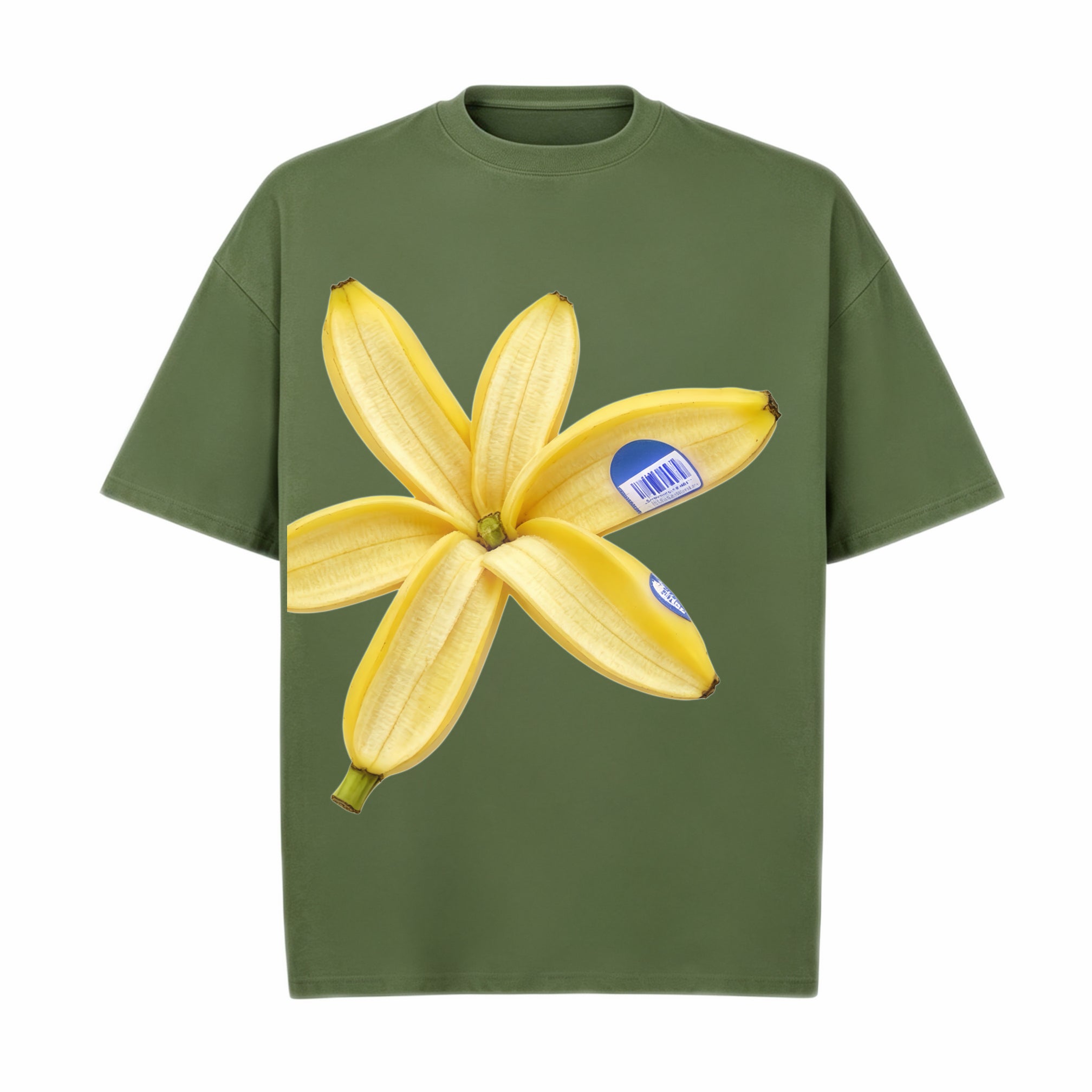 Blooming Banana Peel Classic Cotton T-Shirt