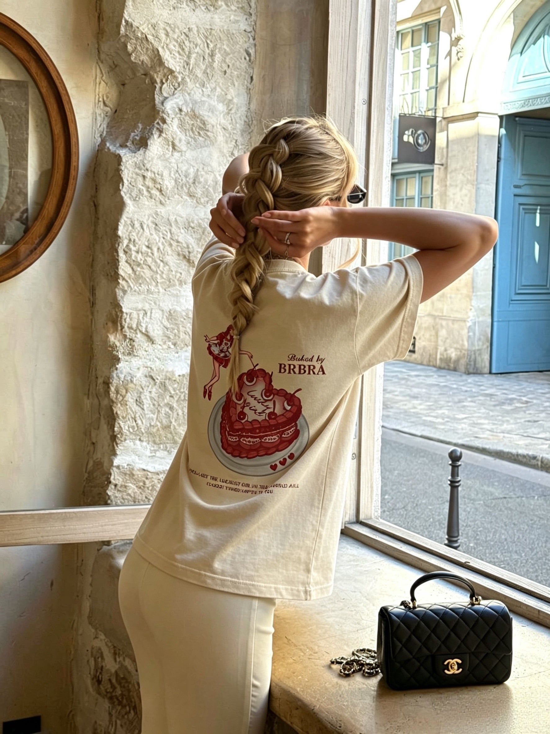You Are The Luckiest Girl Washed T-Shirt