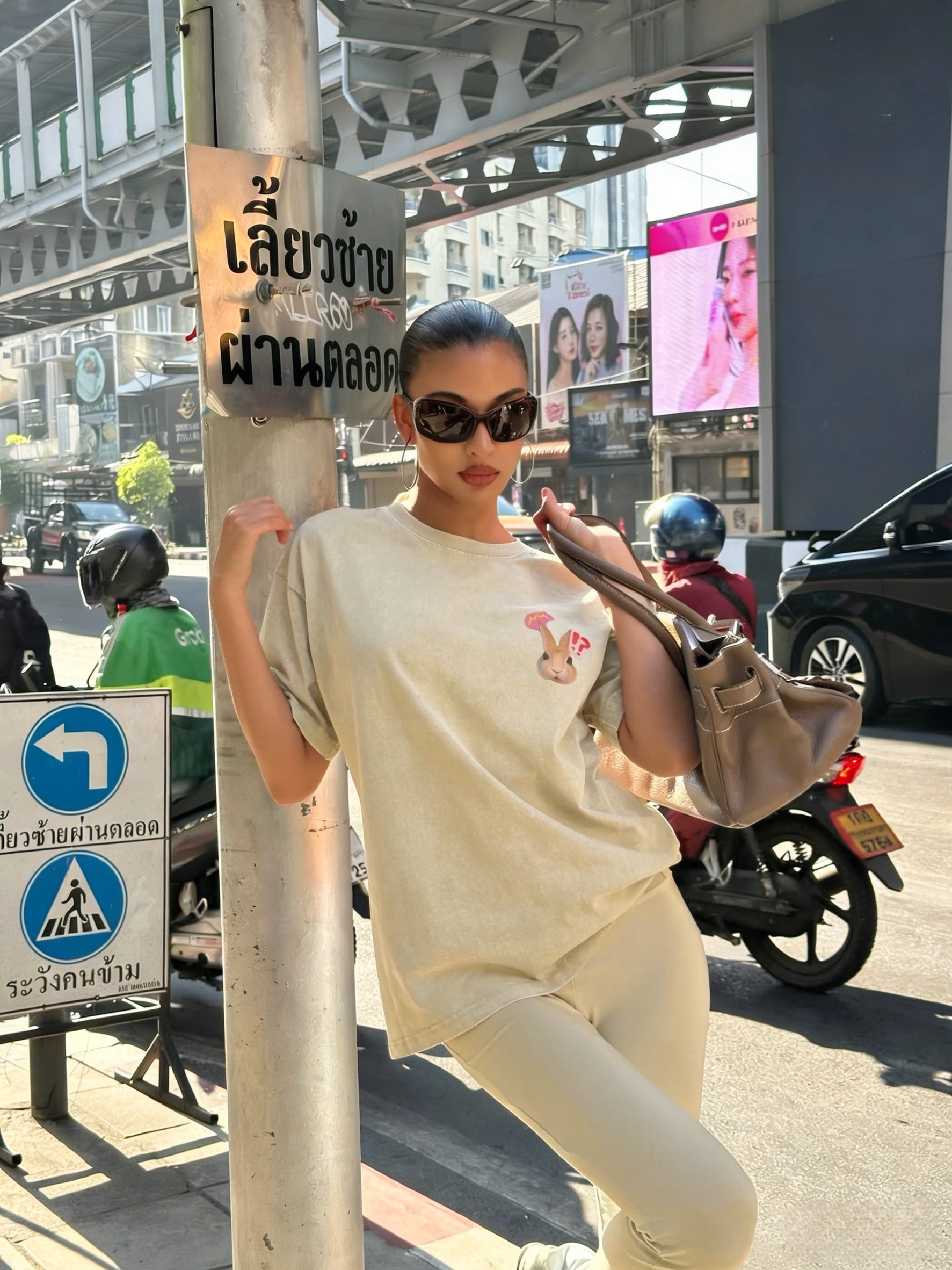 Rabbit Paradise Washed T-Shirt
