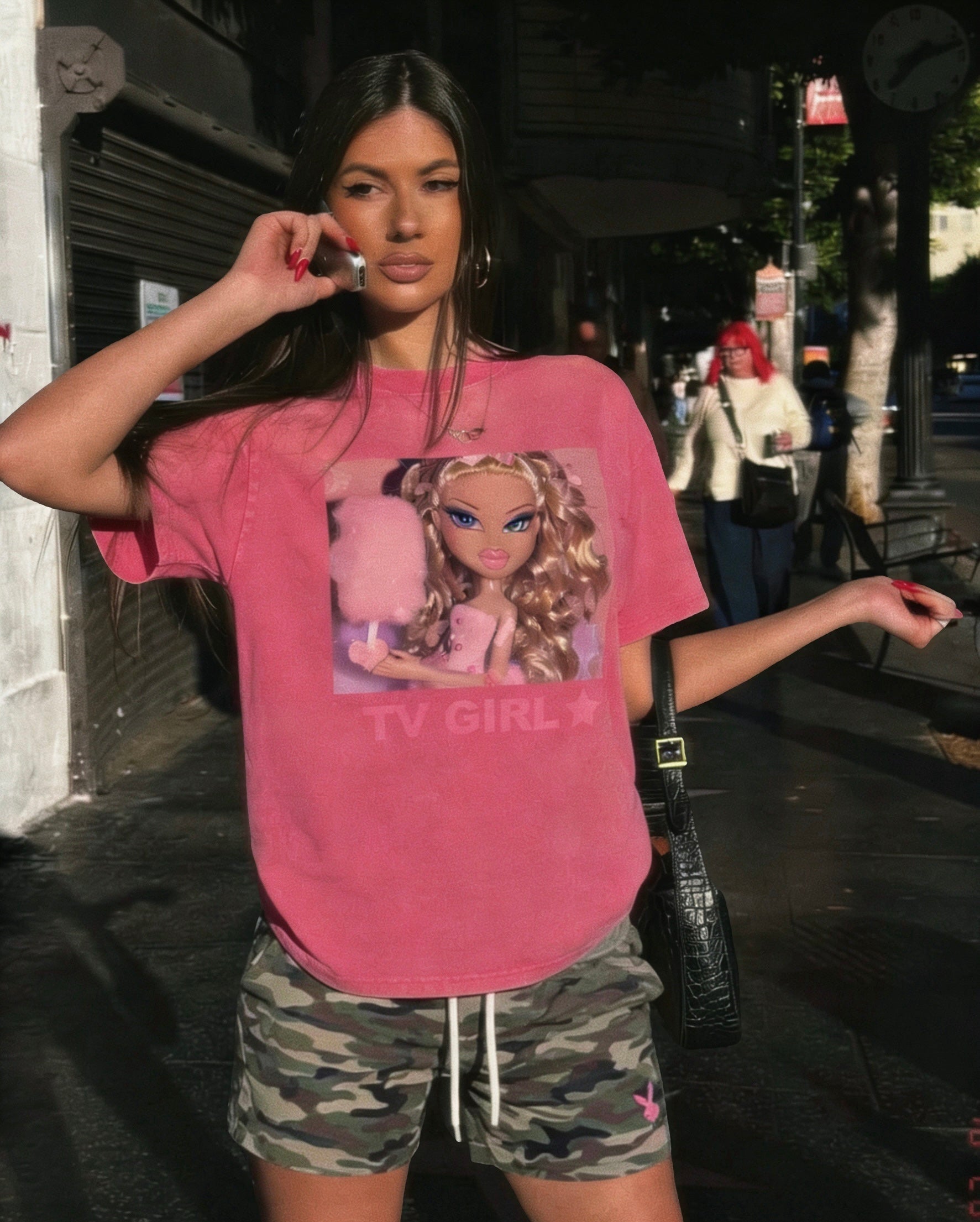 TV Girl Washed T-Shirt