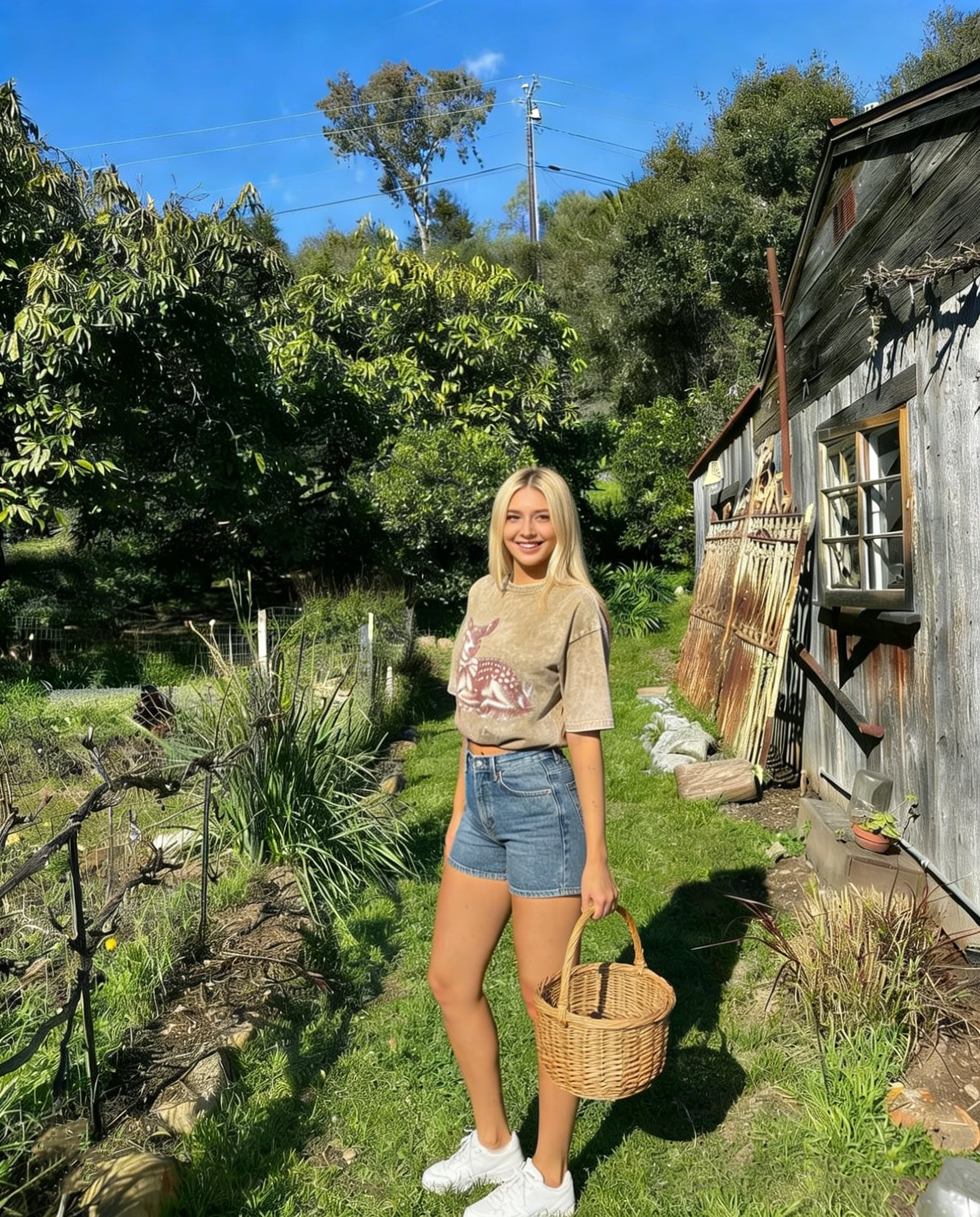 Forest Elf Washed T-Shirt
