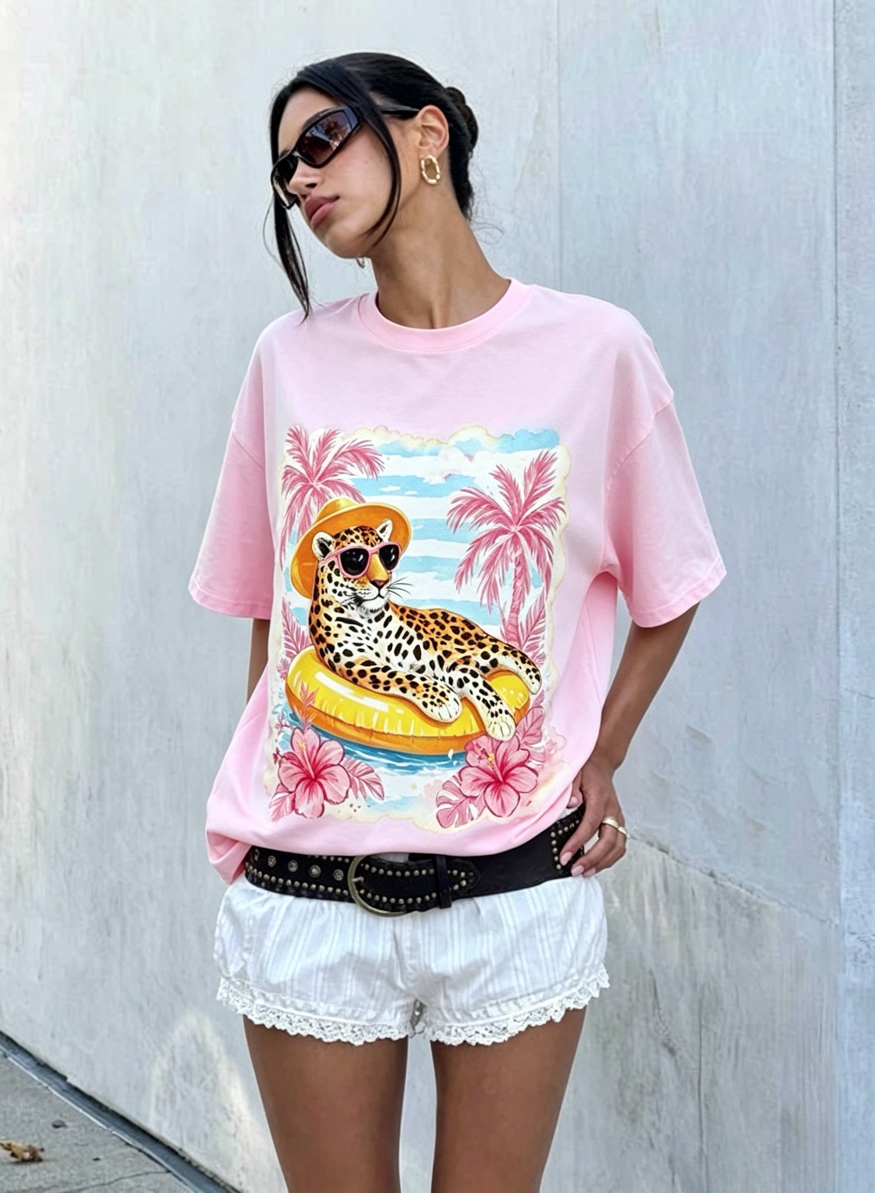 Vacation Tiger Classic Cotton Tee